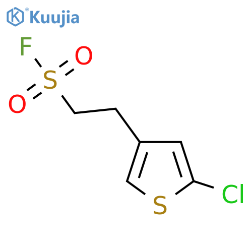 2-(5-Chlorothiophen-3-yl)ethane-1-sulfonyl fluoride structure