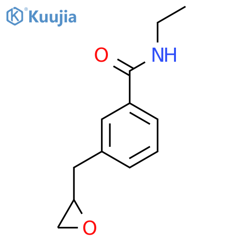 N-ethyl-3-(oxiran-2-yl)methylbenzamide structure