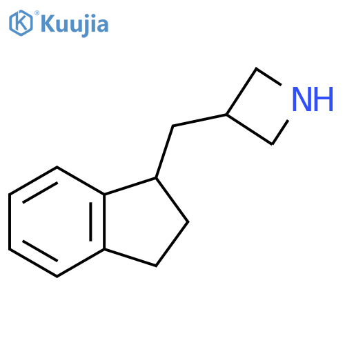 3-(2,3-dihydro-1H-inden-1-yl)methylazetidine structure