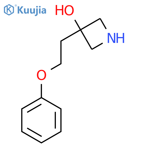 3-(2-phenoxyethyl)azetidin-3-ol structure