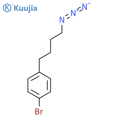 1-(4-Azidobutyl)-4-bromobenzene structure