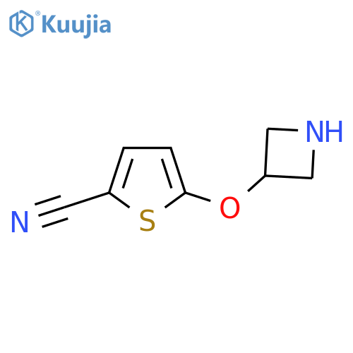 5-(azetidin-3-yloxy)thiophene-2-carbonitrile structure