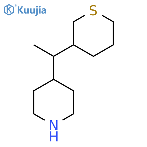 4-1-(thian-3-yl)ethylpiperidine structure