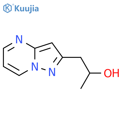 1-{pyrazolo1,5-apyrimidin-2-yl}propan-2-ol structure