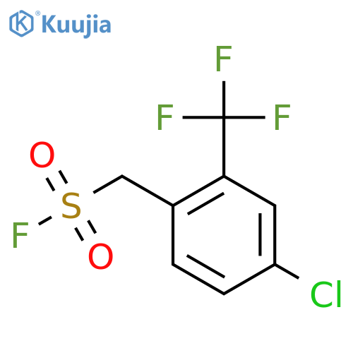 4-chloro-2-(trifluoromethyl)phenylmethanesulfonyl fluoride structure