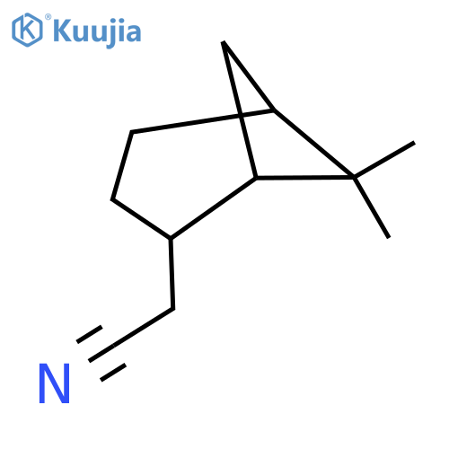 2-{6,6-dimethylbicyclo3.1.1heptan-2-yl}acetonitrile structure
