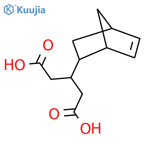 3-{bicyclo2.2.1hept-5-en-2-yl}pentanedioic acid structure