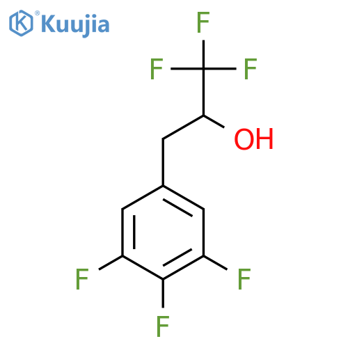 1,1,1-Trifluoro-3-(3,4,5-trifluorophenyl)propan-2-ol structure