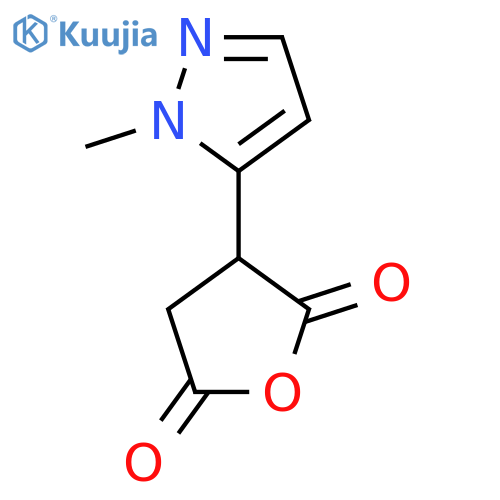 3-(1-methyl-1H-pyrazol-5-yl)oxolane-2,5-dione structure