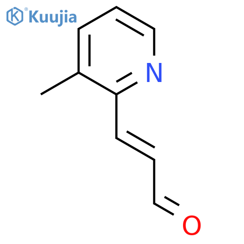 3-(3-Methylpyridin-2-yl)prop-2-enal structure