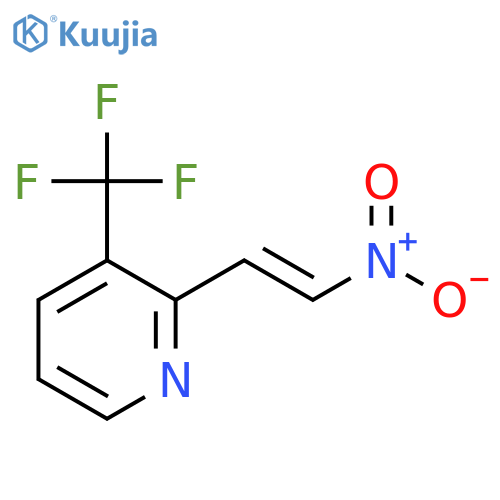 2-(2-nitroethenyl)-3-(trifluoromethyl)pyridine structure