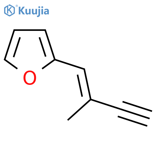 2-(2-methylbut-1-en-3-yn-1-yl)furan structure