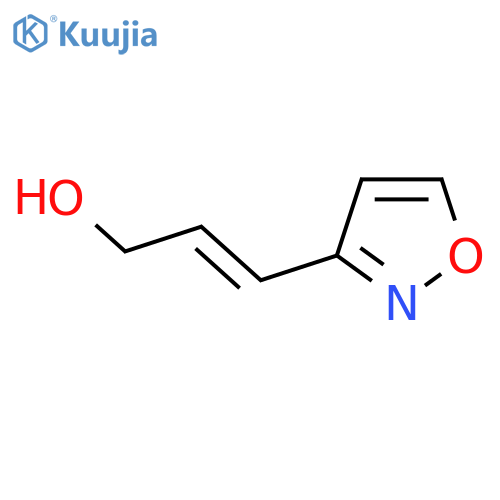 3-(1,2-oxazol-3-yl)prop-2-en-1-ol structure