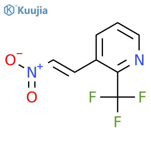 3-(2-nitroethenyl)-2-(trifluoromethyl)pyridine structure