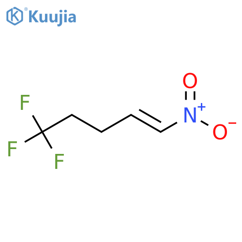 5,5,5-trifluoro-1-nitropent-1-ene structure