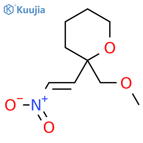 2-(methoxymethyl)-2-(2-nitroethenyl)oxane structure