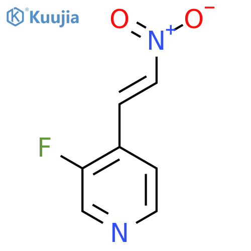 3-fluoro-4-(2-nitroethenyl)pyridine structure