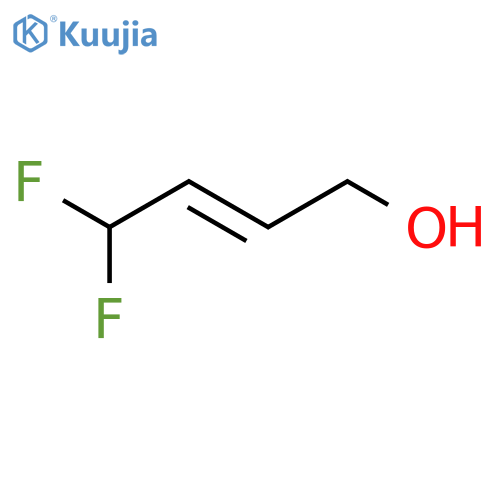 4,4-difluorobut-2-en-1-ol structure