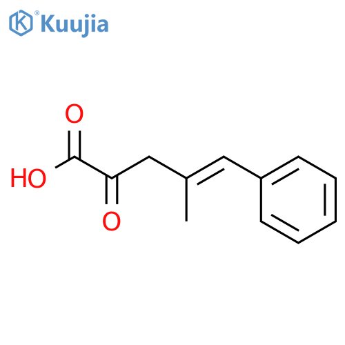 4-Methyl-2-oxo-5-phenylpent-4-enoic acid structure