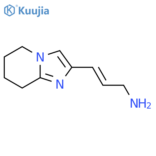 3-{5H,6H,7H,8H-imidazo1,2-apyridin-2-yl}prop-2-en-1-amine structure
