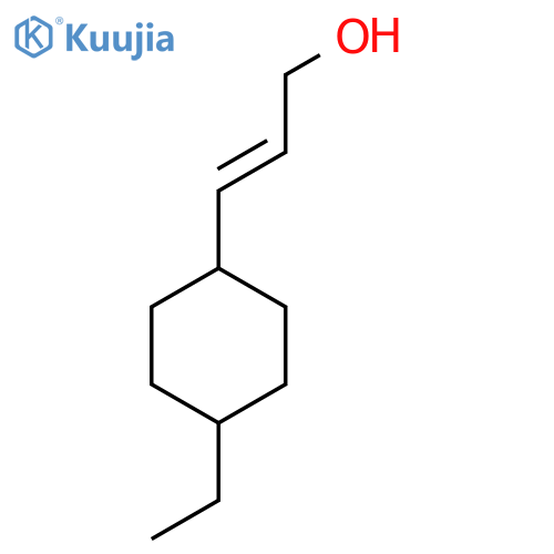 3-(4-ethylcyclohexyl)prop-2-en-1-ol structure