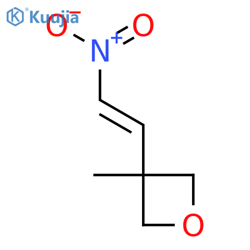 3-methyl-3-(2-nitroethenyl)oxetane structure