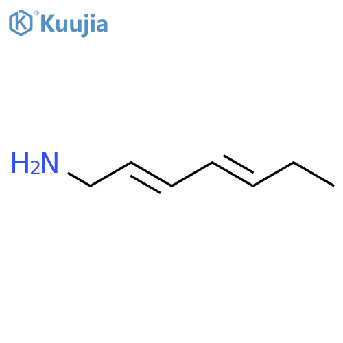 hepta-2,4-dien-1-amine structure