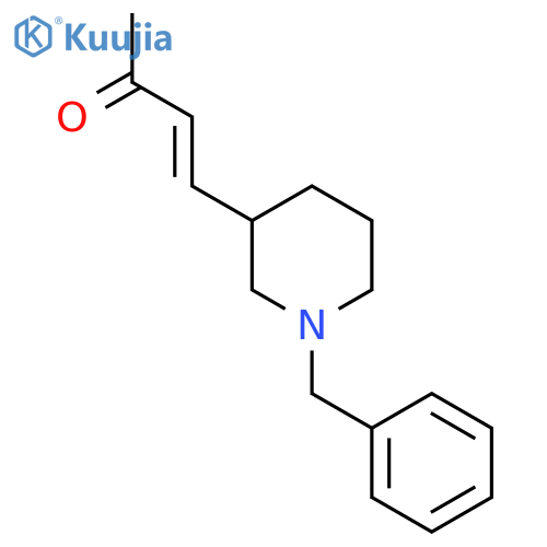 4-(1-Benzylpiperidin-3-yl)but-3-en-2-one structure