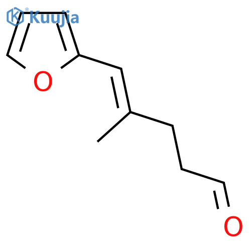 5-(furan-2-yl)-4-methylpent-4-enal structure