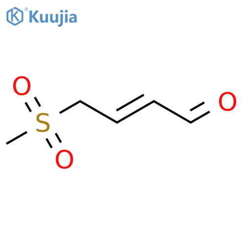 4-Methanesulfonylbut-2-enal structure