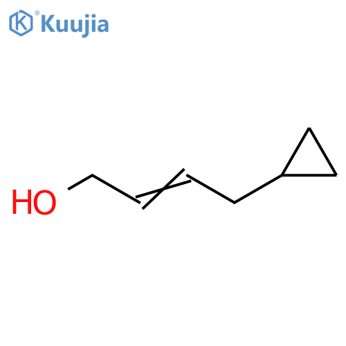 4-cyclopropylbut-2-en-1-ol structure