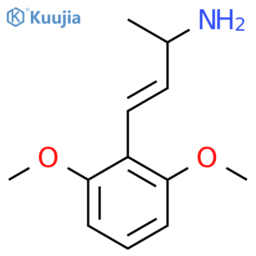 4-(2,6-dimethoxyphenyl)but-3-en-2-amine structure