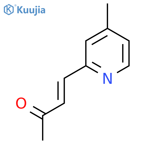 4-(4-Methylpyridin-2-yl)but-3-en-2-one structure