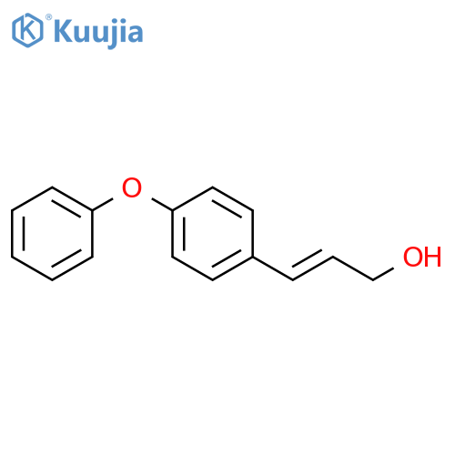 3-(4-phenoxyphenyl)prop-2-en-1-ol structure