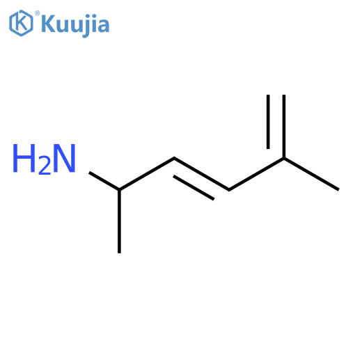 5-methylhexa-3,5-dien-2-amine structure