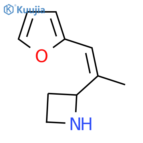 2-1-(furan-2-yl)prop-1-en-2-ylazetidine structure