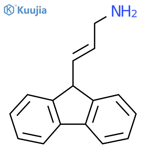 3-(9H-fluoren-9-yl)prop-2-en-1-amine structure