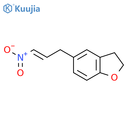 5-(3-nitroprop-2-en-1-yl)-2,3-dihydro-1-benzofuran structure