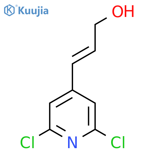 3-(2,6-dichloropyridin-4-yl)prop-2-en-1-ol structure
