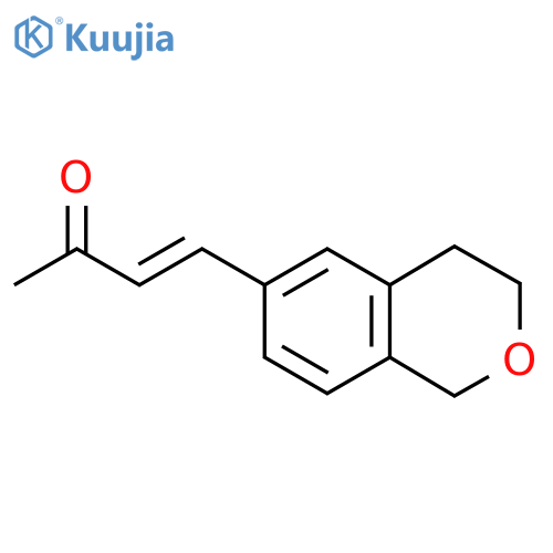 4-(3,4-dihydro-1H-2-benzopyran-6-yl)but-3-en-2-one structure