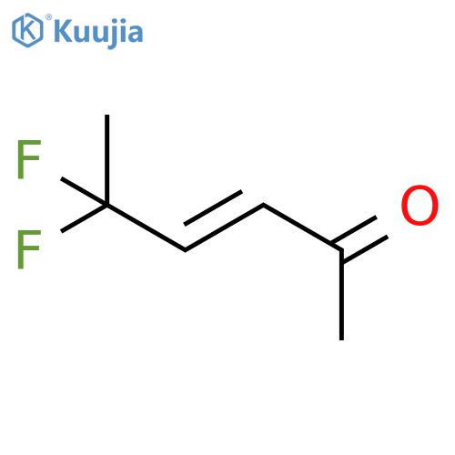 5,5-difluorohex-3-en-2-one structure
