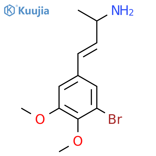 4-(3-Bromo-4,5-dimethoxyphenyl)but-3-en-2-amine structure