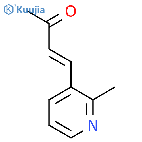 4-(2-methylpyridin-3-yl)but-3-en-2-one structure