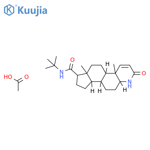 Finasteride acetate structure