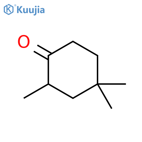 2,4,4-trimethylcyclohexan-1-one structure