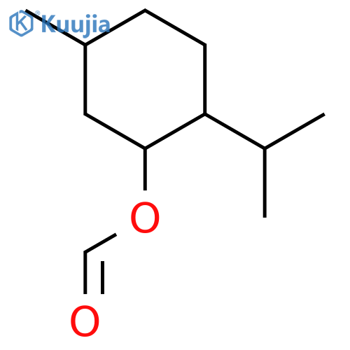 Menthyl formate structure
