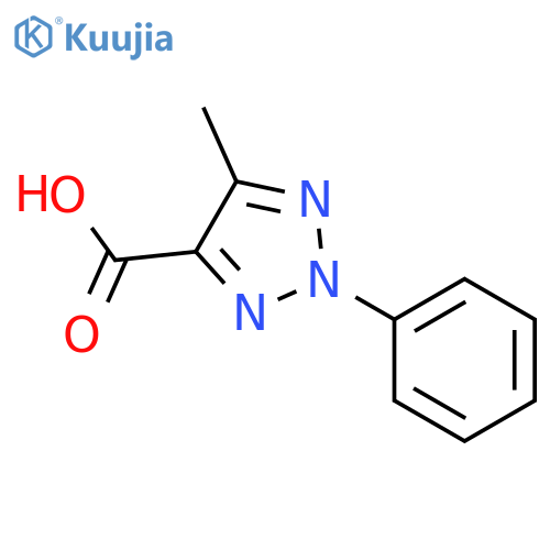 5-Methyl-2-phenyl-2H-1,2,3-triazole-4-carboxylic Acid structure