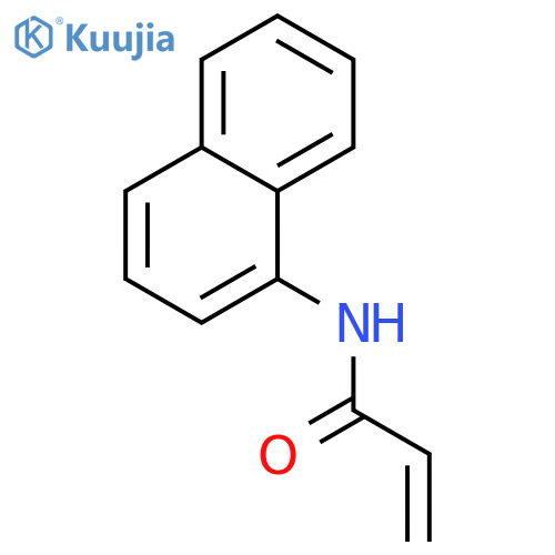 N-(naphthalen-1-yl)prop-2-enamide structure