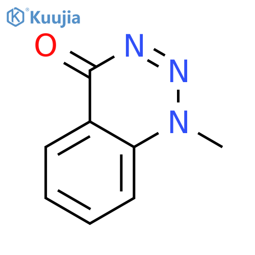 1-Methyl-1,2,3-benzotriazin-4(1H)-one structure