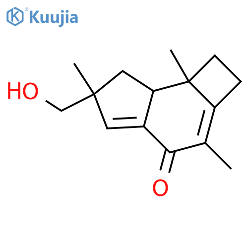 12-Hydroxy-6,9-protoilludadien-8-one; (11R)-form structure